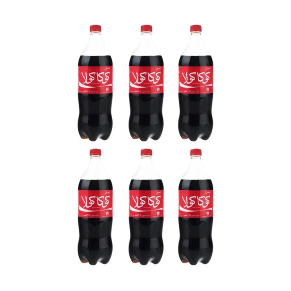 نوشابه کولا کوکاکولا - 1.5 لیتر بسته 6 عددی