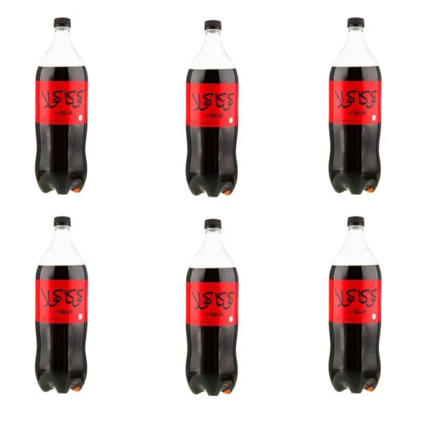 نوشابه کولازیرو کوکاکولا - 1.5 لیتر بسته 6 عددی