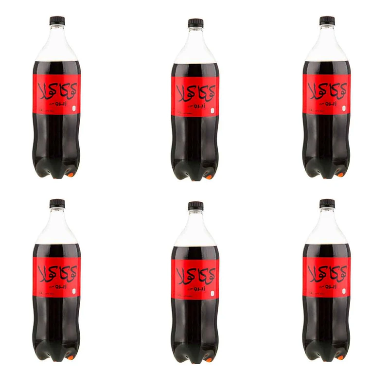 qualityq_90-10335 نوشابه کولازیرو کوکاکولا - 1.5 لیتر بسته 6 عددی - تصویر 1