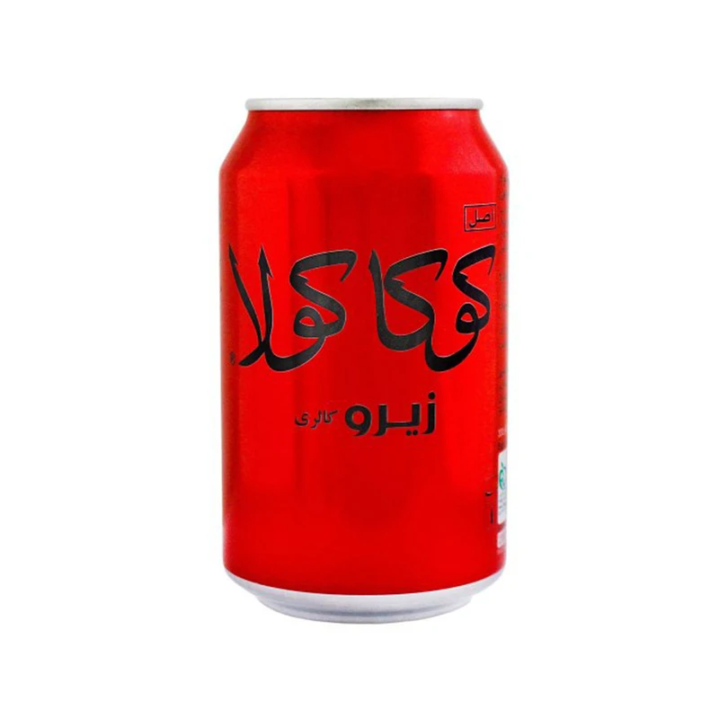 qualityq_90-10343 نوشابه کولازیرو کوکاکولا - 330 میلی لیتر - تصویر 1