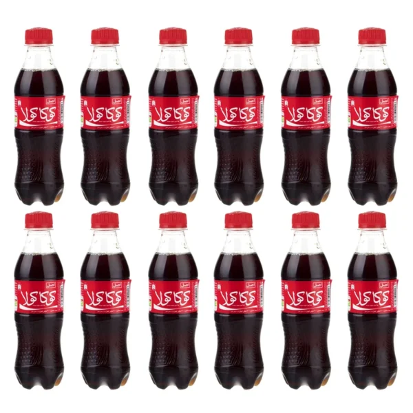 نوشابه کولا کوکاکولا - 300 میلی لیتر بسته 12 عددی