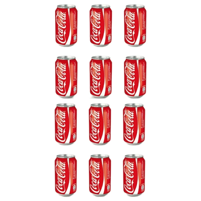 qualityq_90-10381 نوشابه کولا کوکاکولا - 330 میلی لیتر بسته 12 عددی - تصویر 1