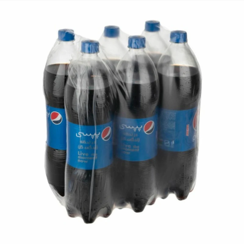 qualityq_90-10452 نوشابه گاز دار با طعم کولا پپسی - ۱.۵ لیتر بسته ۶ عددی - تصویر 1