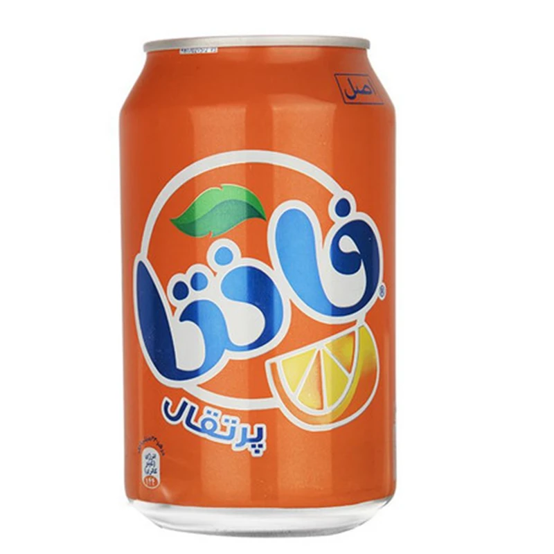 qualityq_90-10525 نوشابه پرتقالی فانتا - 330 میلی لیتر - تصویر 1
