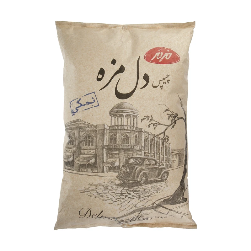 qualityq_90-10590 چیپس دل مزه مزمز با طعم نمک - 450 گرم - تصویر 1