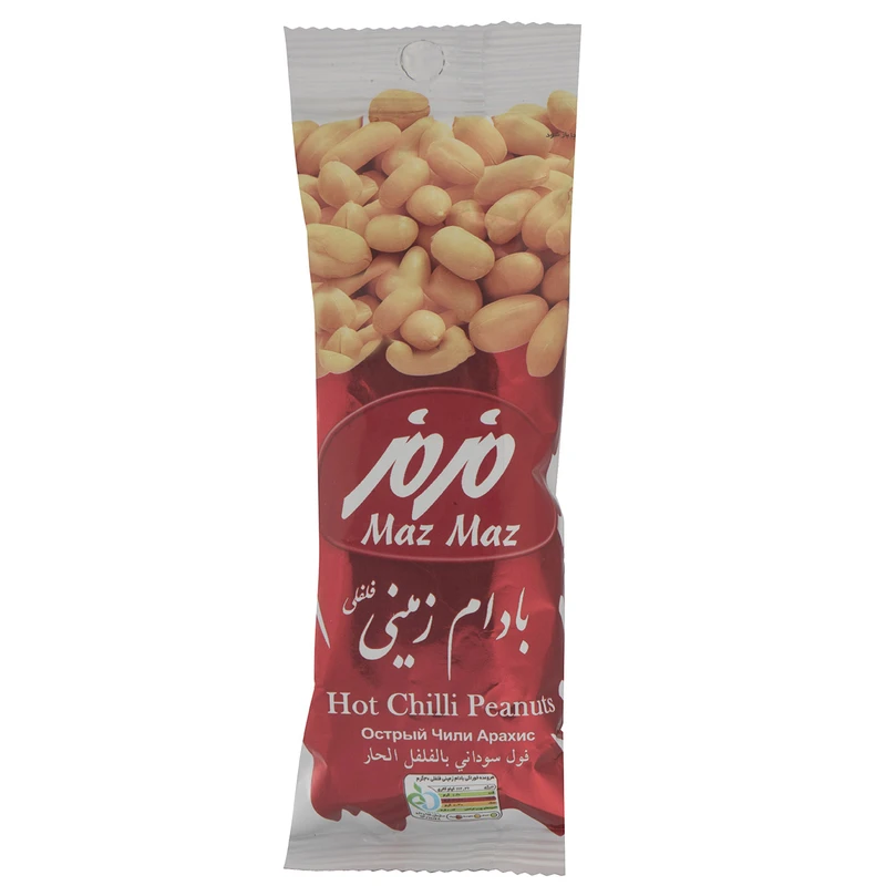 qualityq_90-10615 بادام زمینی فلفلی مزمز مقدار 35 گرم - تصویر 1