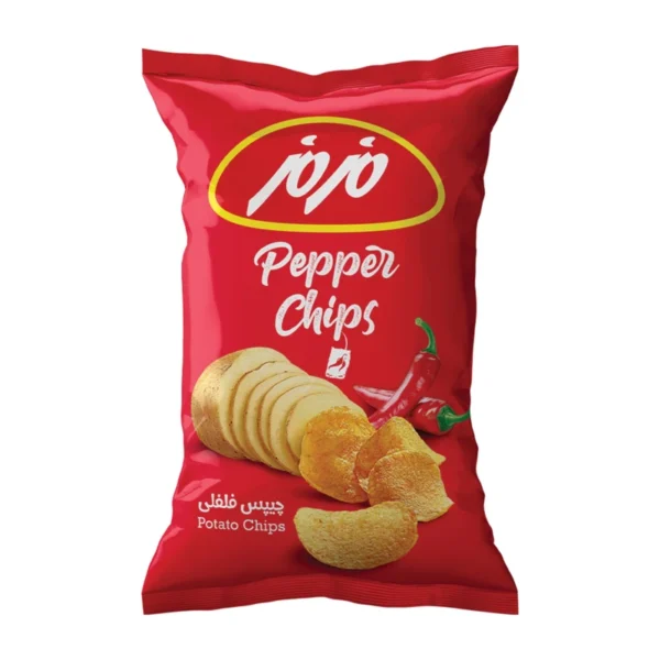 چیپس فلفلی مزمز - 65 گرم