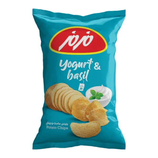 چیپس ماست و ریحان مزمز - 65 گرم