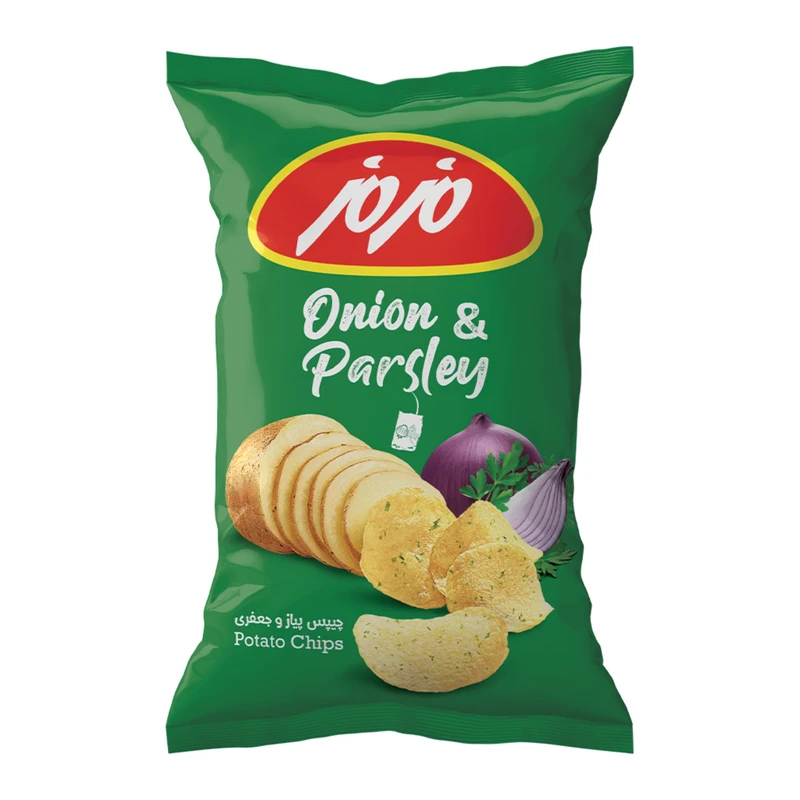 qualityq_90-10653 چیپس پیاز و جعفری مزمز - 114 گرم - تصویر 1