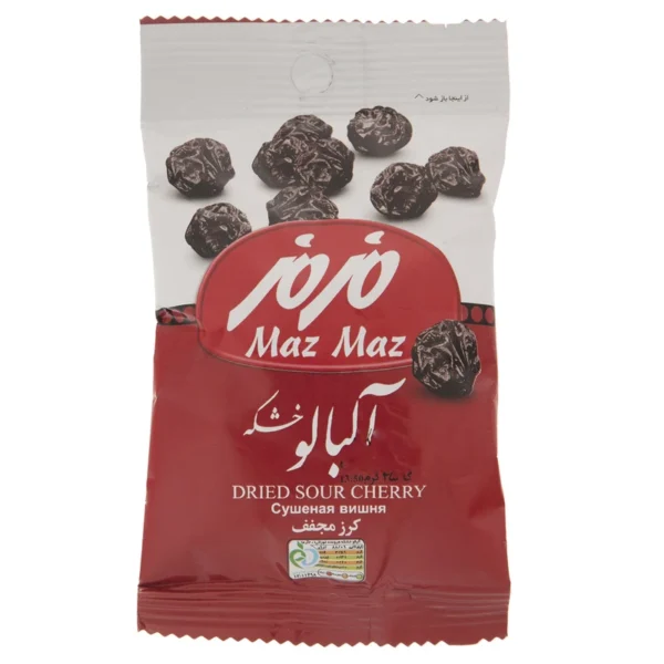 آلبالو خشکه مزمز مقدار 35 گرم