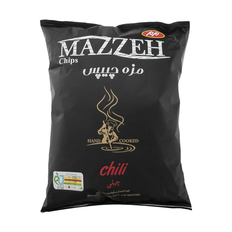 qualityq_90-10833 مزه چیپس مزمز با طعم چیلی - 160 گرم - تصویر 1