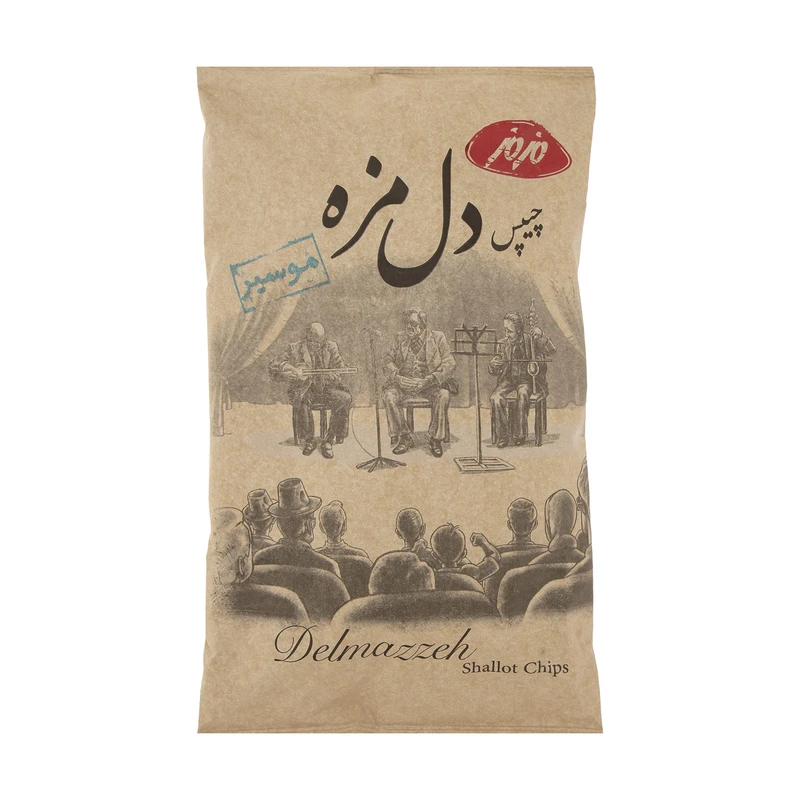 qualityq_90-10845 چیپس با طعم موسیر مزمز - 180 گرم - تصویر 1