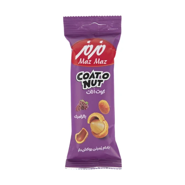 بادام زمینی روکش دار بالزامیک مزمز مقدار 35 گرم