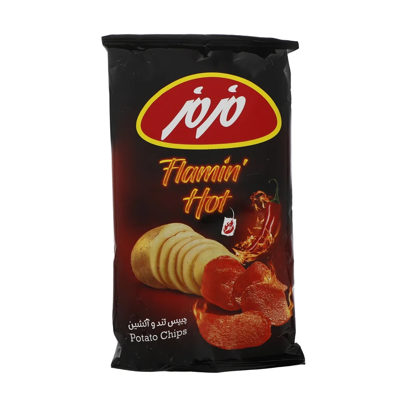 qualityq_90-11193 چیپس تند مزمز - 65 گرم - تصویر 1