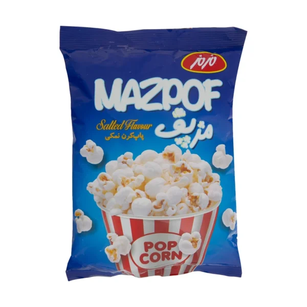 پاپ کرن نمکی مزمز مقدار 32 گرم