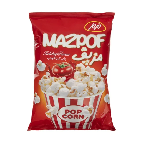 پاپ کورن مزمز با طعم کچاپ - 60 گرم