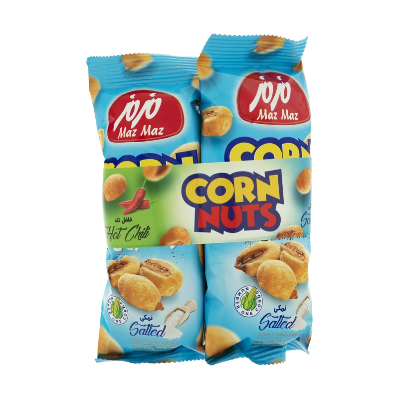 qualityq_90-11309 ذرت آجیلی مزمز مقدار 90 گرم بسته 3 عددی - تصویر 1