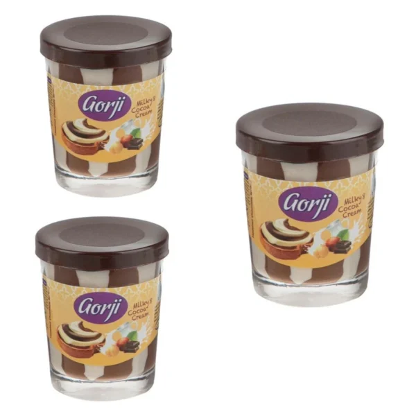 کرم کاکائو شیری فندقی گرجی - 100 گرم بسته 3 عددی