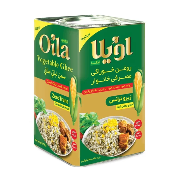 روغن جامد زیروترانس اویلا - 5 کیلوگرم