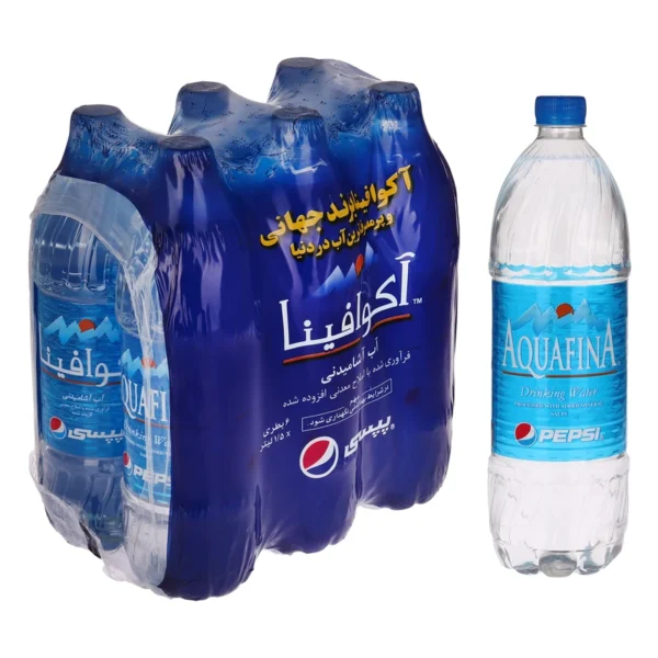 آب معدنی آکوافینا - 1.5 لیتر بسته 6 عددی
