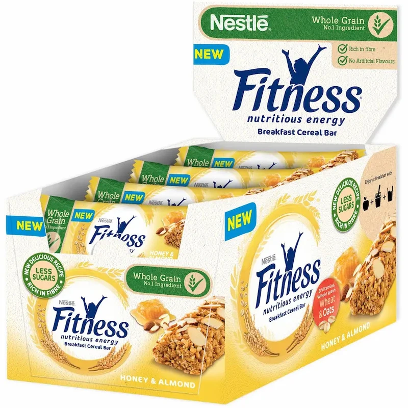 qualityq_90-13776 شکلات بار رژیمی فیتنس با طعم موز و شکلات نستله بسته 16 عددی - تصویر 1