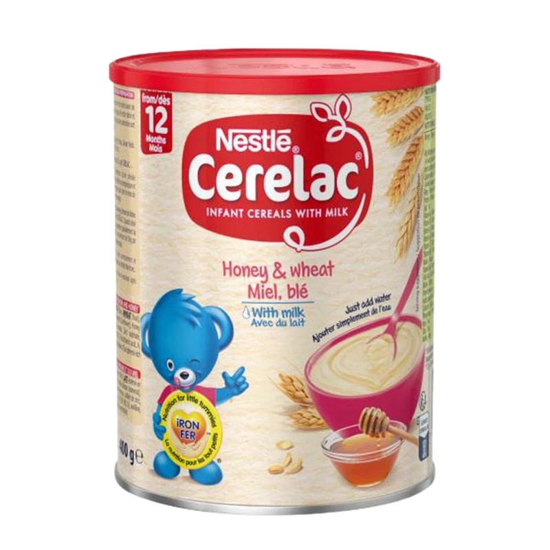 qualityq_90-14102 غذای کمکی کودک عسل و گندم سرلاک نستله - 400 گرم - تصویر 1