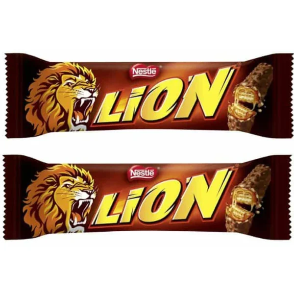 وافل کارامل و غلات گندم با روکش شکلات نستله - 42 گرم بسته 2 عددی