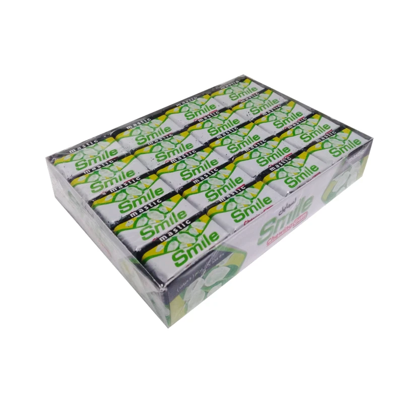 qualityq_90-14614 آدامس اسمایل ماستیک شیرین عسل بسته 40 عددی - تصویر 1