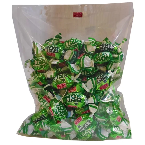 آبنبات مغزدار نعناع مینتی بن شیرین عسل - 500 گرم