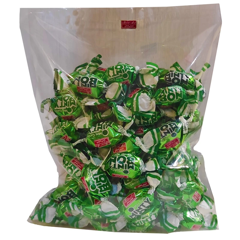 qualityq_90-14868 آبنبات مغزدار نعناع مینتی بن شیرین عسل - 500 گرم - تصویر 1