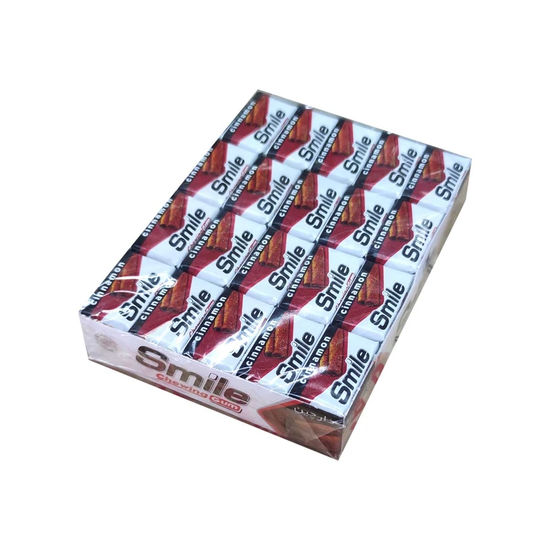 qualityq_90-14978 آدامس اسمایل دارچین شیرین عسل بسته 40 عددی - تصویر 1