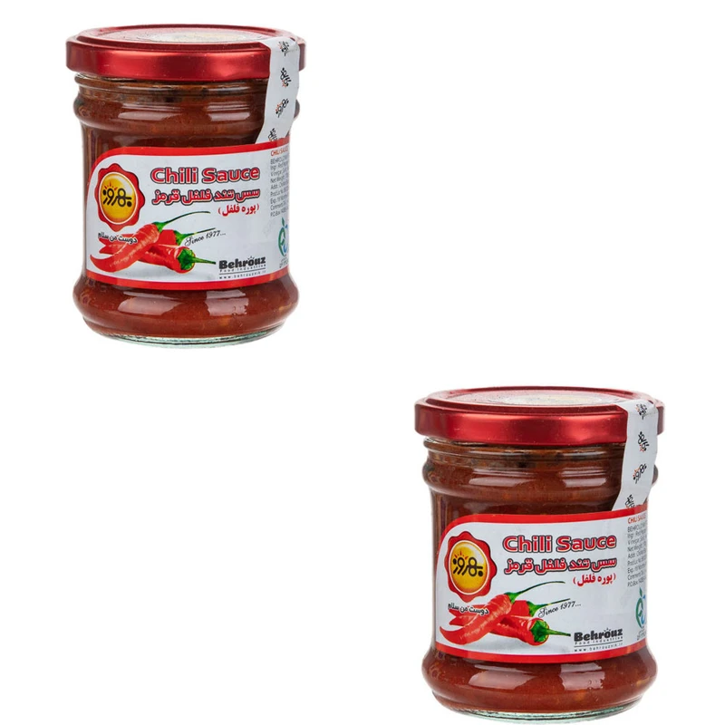 qualityq_90-15768 سس تند فلفل قرمز بهروز -170 گرم - بسته 2 عددی - تصویر 1