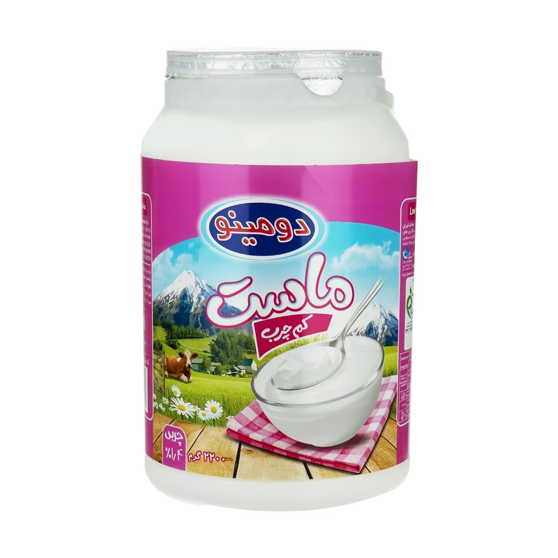 qualityq_90-16961 ماست کم چرب دومینو مقدار 2200 گرم - تصویر 1