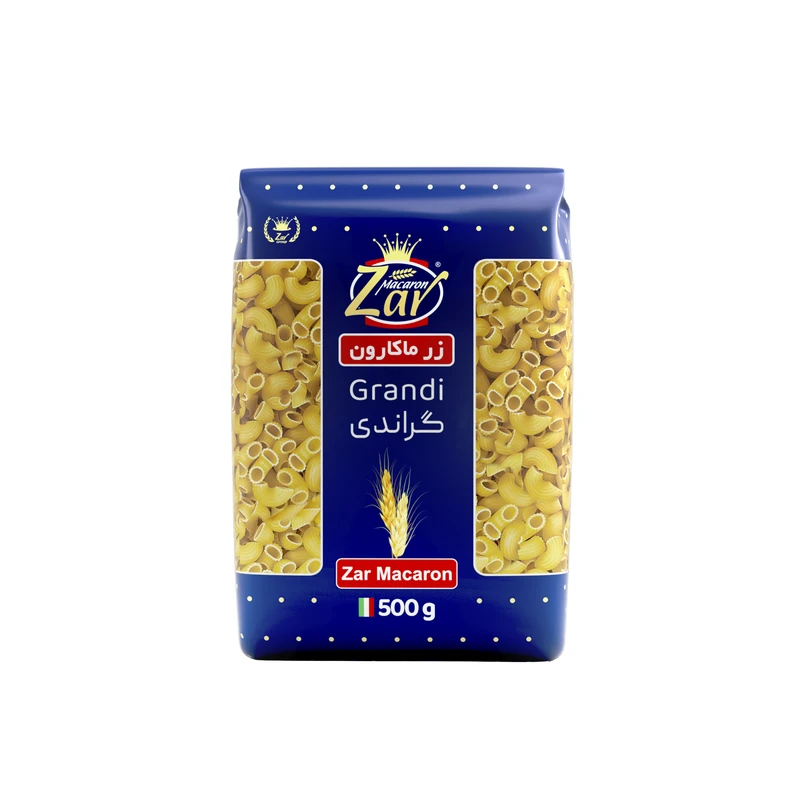 qualityq_90-17701 ماکارونی گراندی زر ماکارون - 500 گرم - تصویر 1