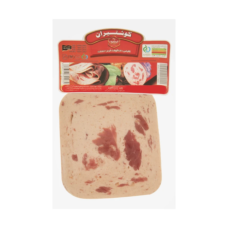 qualityq_90-18117 کالباس 60 درصد گوشت گوشتیران - 300 گرم - تصویر 1