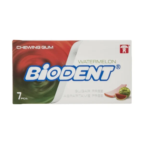 آدامس مینی استیک بدون شکر با طعم هندوانه بایودنت