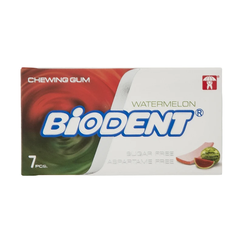 qualityq_90-18266 آدامس مینی استیک بدون شکر با طعم هندوانه بایودنت - تصویر 1