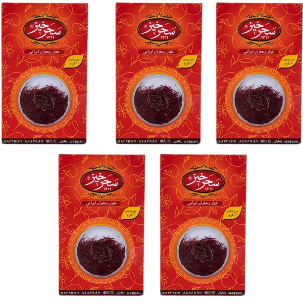 qualityq_90-18599 زعفران سحرخیز - 1 گرم بسته 5 عددی - تصویر 1