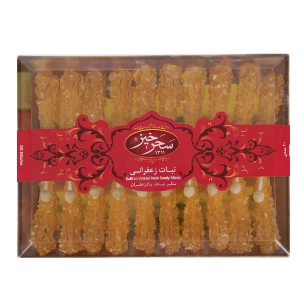 نبات چوبی زعفرانی کریستال سحرخیز بسته 20 عددی