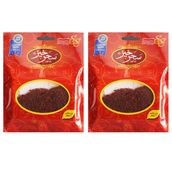 qualityq_90-19107 زعفران سحرخیز - 4.6 گرم بسته 2 عددی - تصویر 1