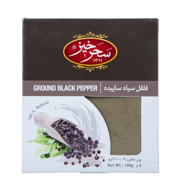 فلفل سیاه سحرخیز مقدار 100 گرم