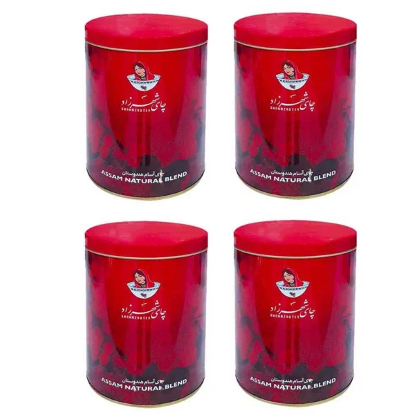 چای سیاه خارجی شکسته شهرزاد - 325 گرم بسته 4 عددی