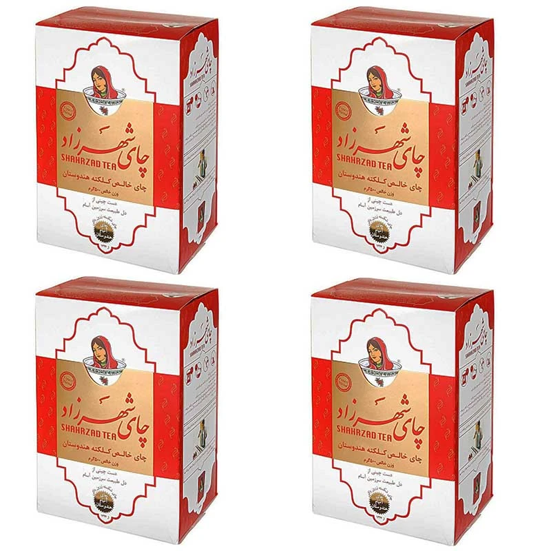 qualityq_90-19645 چای خارجی شکسته سیلان شهرزاد - 400 گرم بسته 4 عددی - تصویر 1