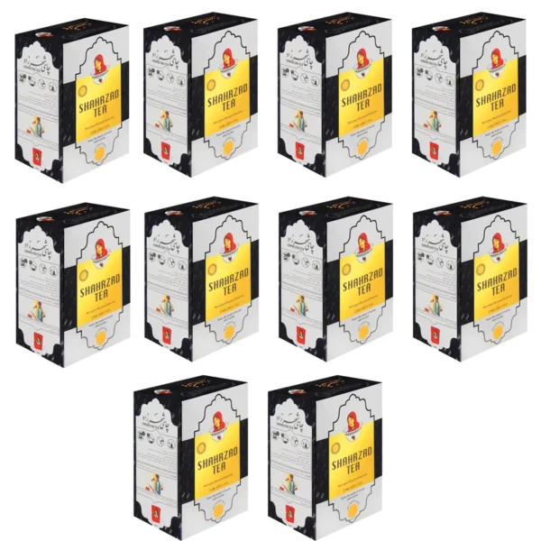 چای ارل گری شهرزاد - 400 گرم بسته 10 عددی