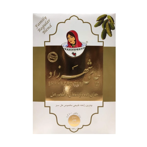 qualityq_90-20036 چای شهرزاد با طعم هل بسته - 400 گرم - تصویر 1