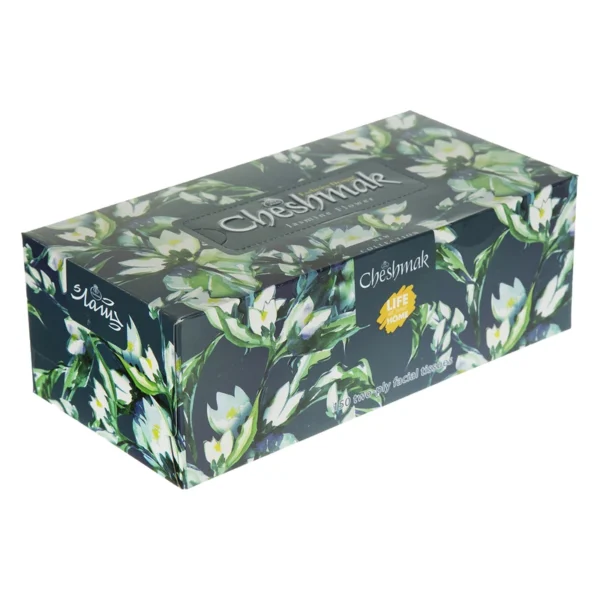 دستمال کاغذی 150 برگ چشمک طرح گل یاسمین