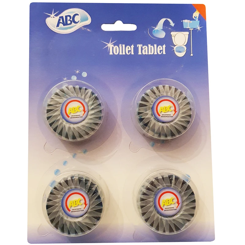 qualityq_90-2083 قرص خوشبو کننده توالت فرنگی آ.ب.ث مدل QS01 بسته 4 عددی - تصویر 1