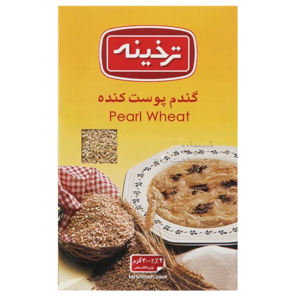 گندم پوست کنده ترخینه مقدار 300 گرم
