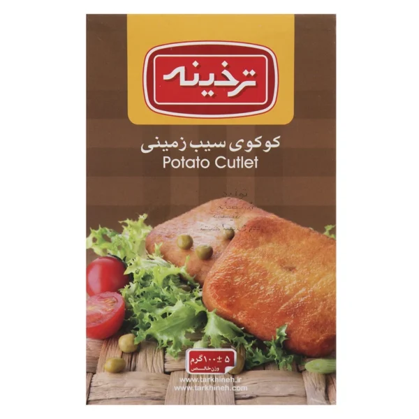 کوکوی سیب زمینی ترخینه مقدار 100 گرم