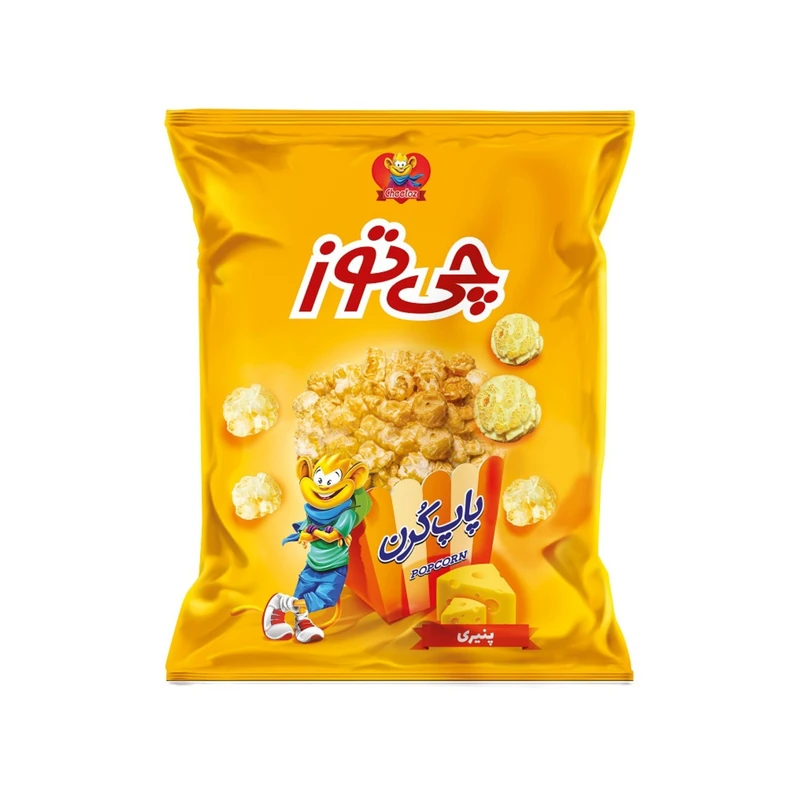 qualityq_90-22821 پاپ کورن پنیری چی توز - 45 گرم - تصویر 1